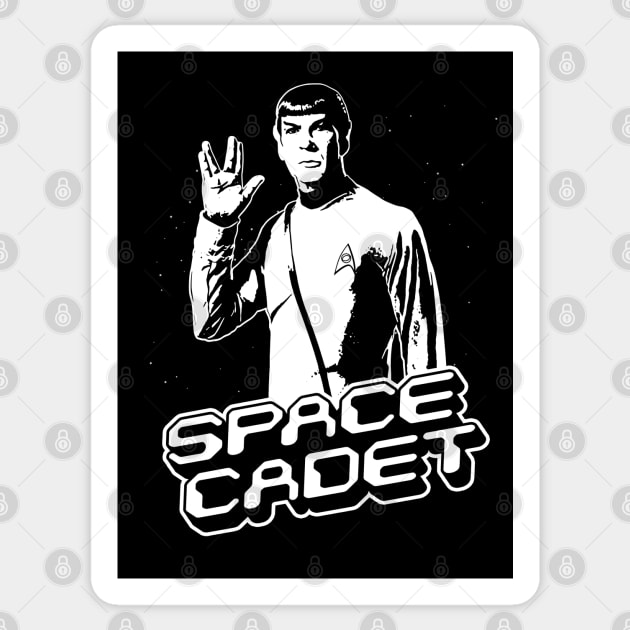 STAR TREK - Space cadet Sticker by ROBZILLA